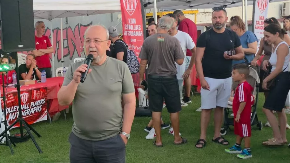 "Φέτος να πανηγυρίσουμε ξανά τίτλους με την πετοσφαιρική και την ποδοσφαιρική ομάδα"