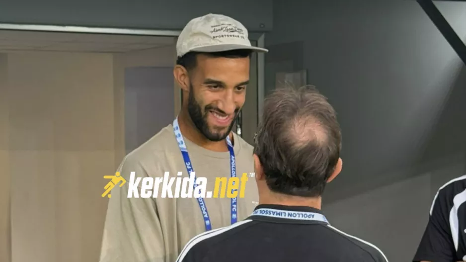 (ΦΩΤΟΣ Kerkida) Στο γήπεδο ο Κόνορ Γκόλντσον! 