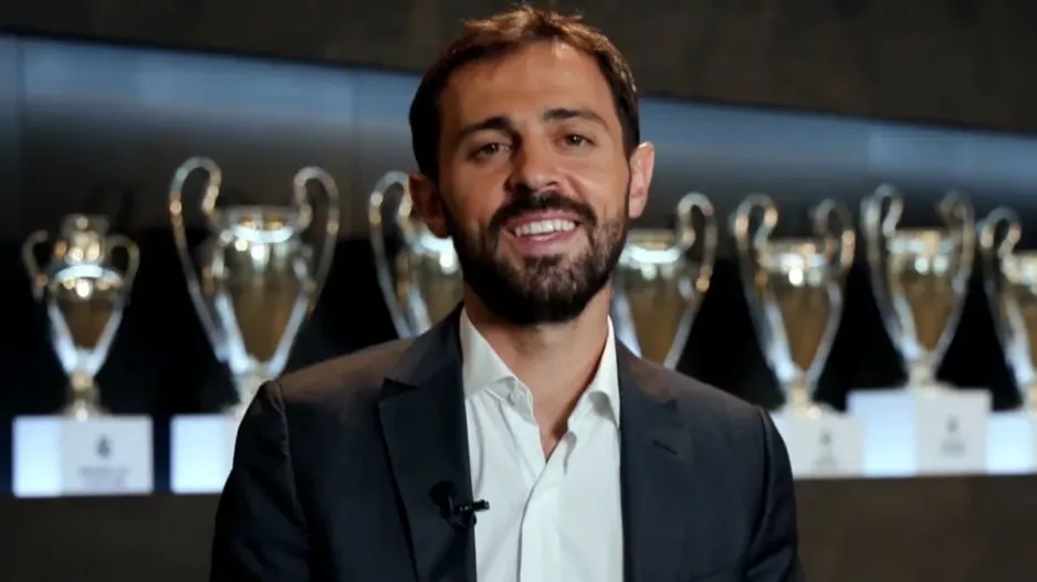 Ο Μπερνάρντο Σίλβα μίλησε με δέος για τα 15 Champions League κατά την παρουσίαση του από τη Ρεάλ