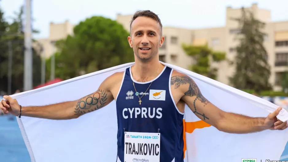 Αργυρός ο Μίλαν Τράϊκοβιτς με ισοφάριση του παγκύπριου ρεκόρ
