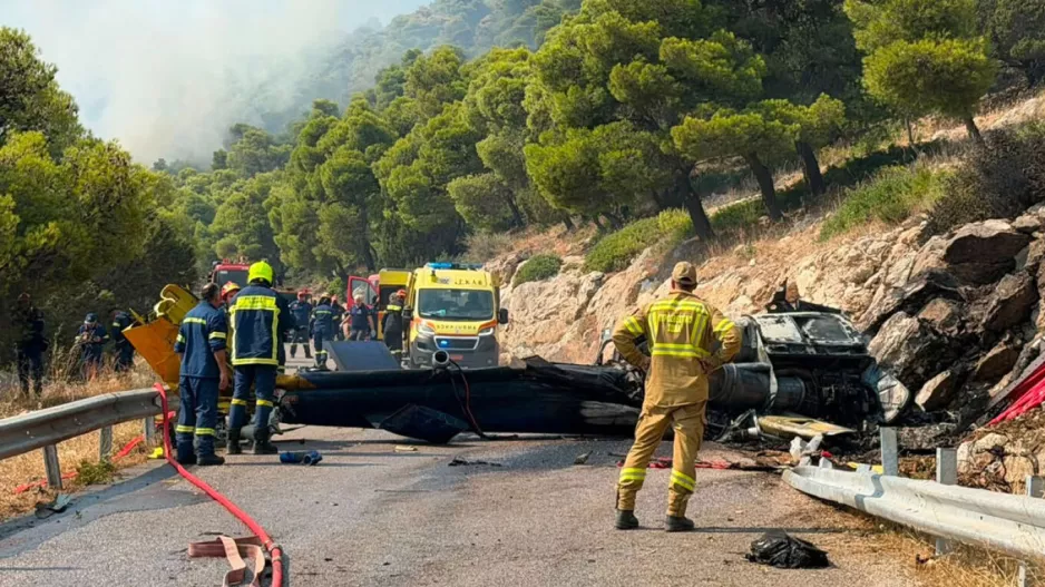 Δύο νεκροί από την σύγκρουση ελικοπτέρων στην Ψάθα