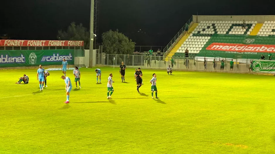 Ομόνοια 29Μ - Καρμιώτισσα: Τέσσερα γκολ, μοιρασιά και αποβολές