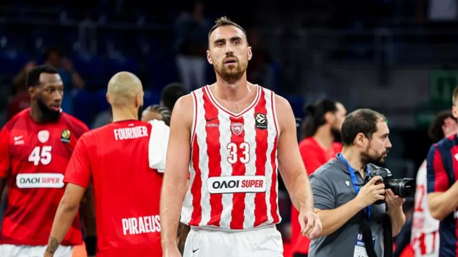 Χωρίς Μιλουτίνοφ ο Ολυμπιακός κόντρα στη Ζαλγκίρις