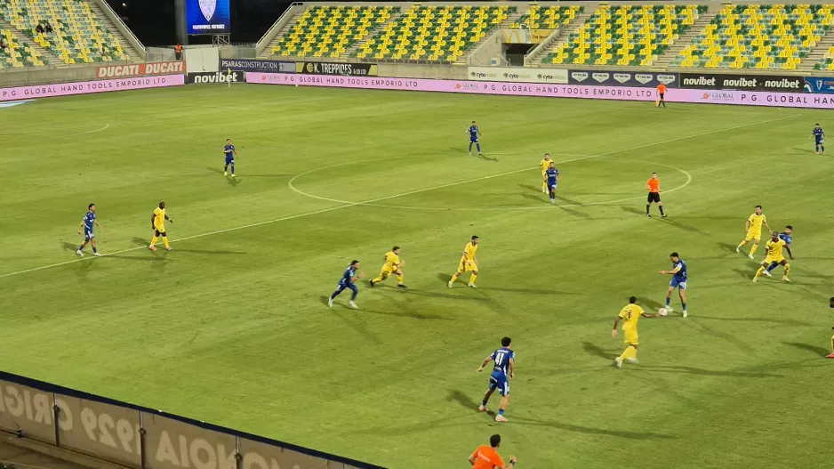(LIVE) Ομόνοια Αραδίππου 1-0 Krasava ENY