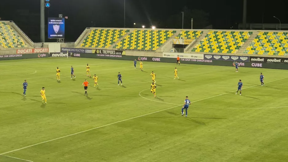 (LIVE) Ομόνοια Αραδίππου 1-0 Krasava ENY