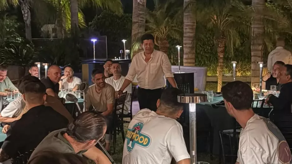 Τους δεξιώθηκε ο Πρόεδρος (Φώτος)
