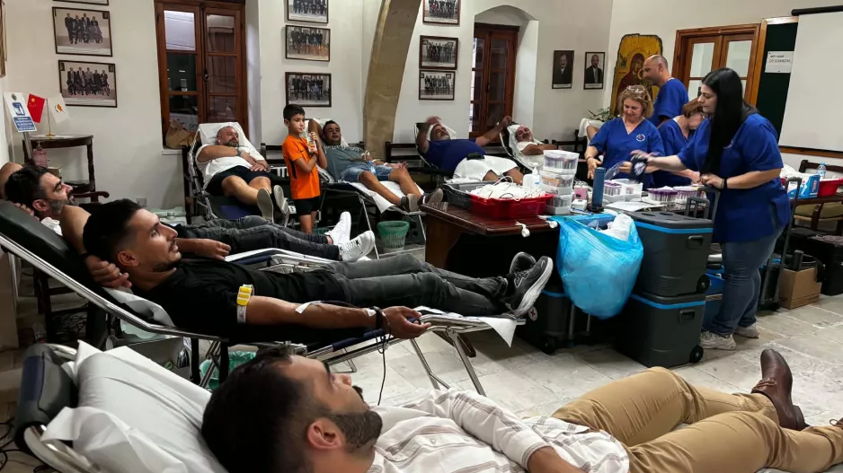 Αιμοδοσία εις μνήμη του Πάνου Θεοδώρου (ΦΩΤΟΣ)