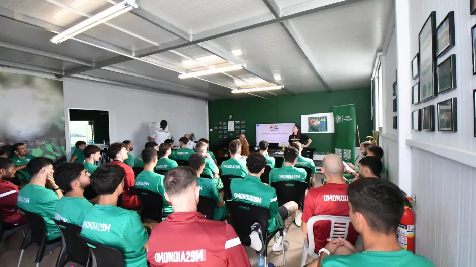 Συμμετοχή στο ''Football for a Chance'' από την Ομόνοια 29Μ