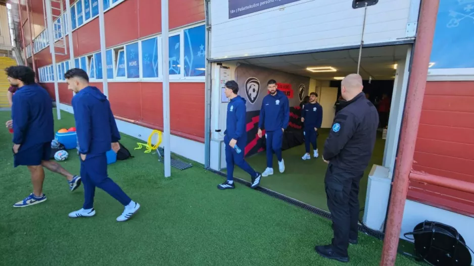 (BINTEO Kerkida) Η Εθνική μας στο "Skonto Stadions"