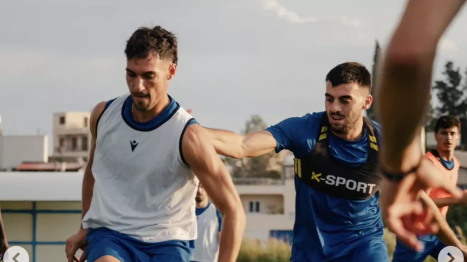 Φωτορεπορτάζ από την προπόνηση