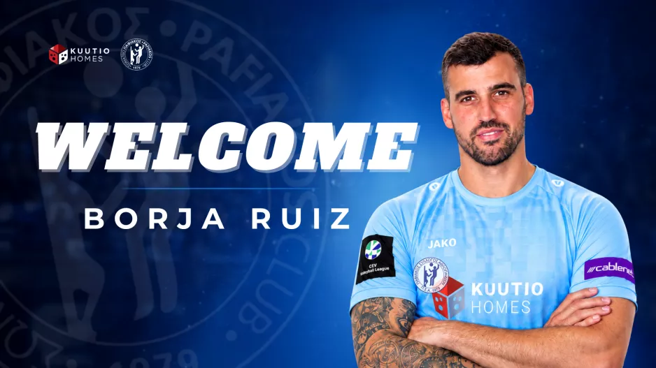 Στα γαλάζια ο Borja Ruiz