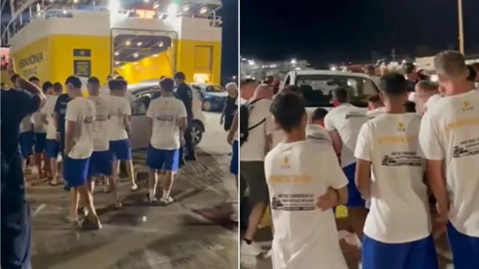 (ΒΙΝΤΕΟ) Ποδοσφαιριστές έγιναν... οδική βοήθεια και σήκωσαν αυτοκίνητο στα χέρια!