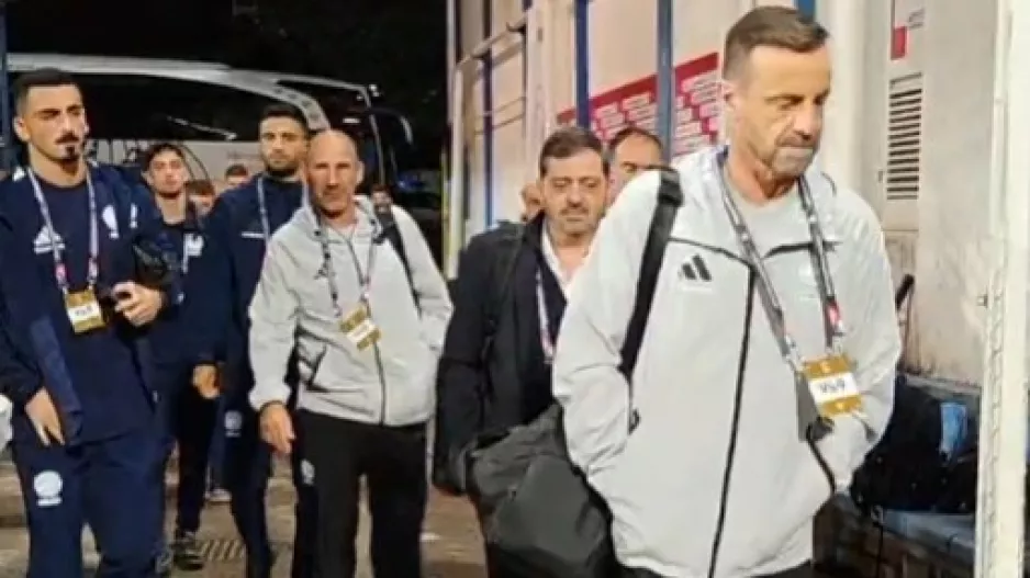 (Βίντεο) Η άφιξη της Εθνικής μας