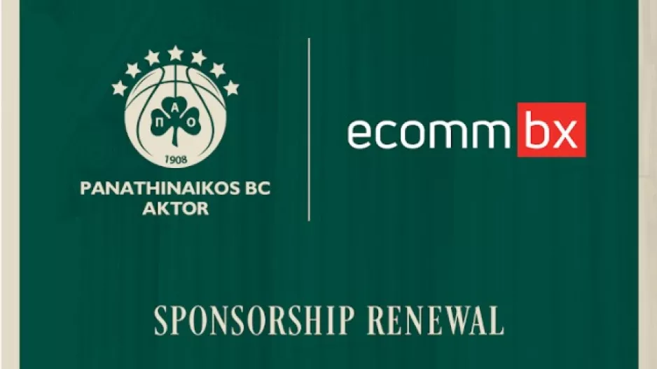 ECOMMBX × Παναθηναϊκός BC AKTOR μαζί για τρίτη συνεχόμενη χρονιά