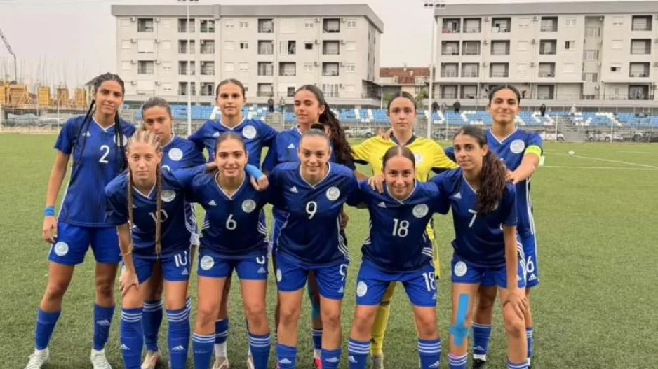 Φιλική ήττα της Εθνικής Νεανίδων Κ-19 από το Μαυροβούνιο