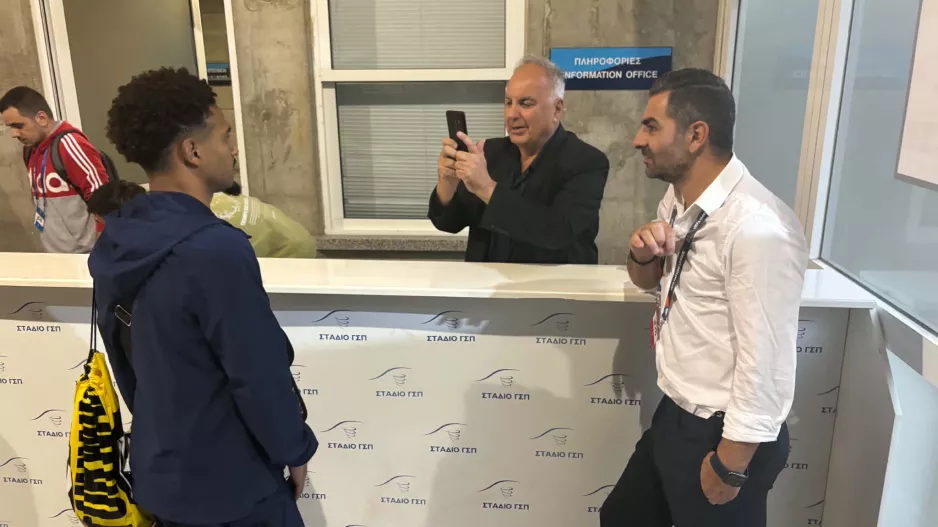 Τον ξέρει χρόνια! Γιακουμή και Χριστόδουλος μαζί με τον Έντουαρντς