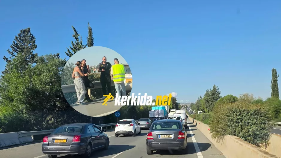 (Βίντεο/Φώτος Kerkida) Καραμπόλα - κίνηση και... ατύχημα για ποδοσφαιριστή στον δρόμο Ορόκλινη - Λειβάδια