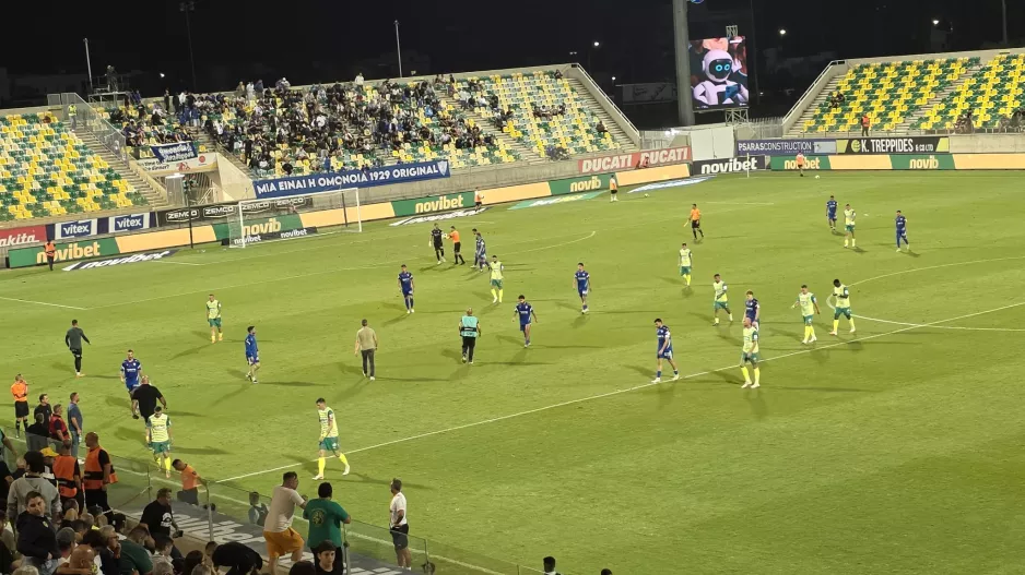 (LIVE/ημίχρονο) ΑΕΚ 0-0 Ομόνοια Αραδίππου