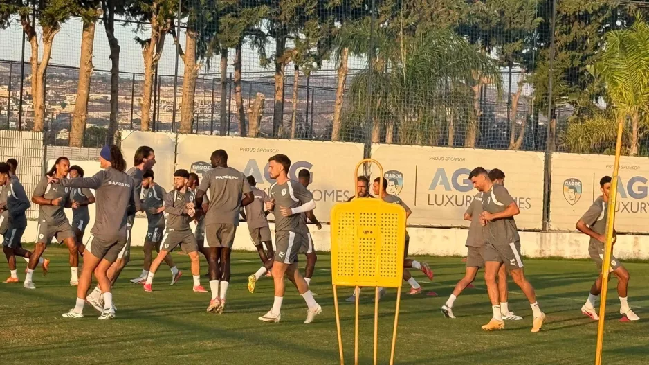 (Bίντεο/Φώτος Kerkida) Η προπόνηση της Πάφος FC