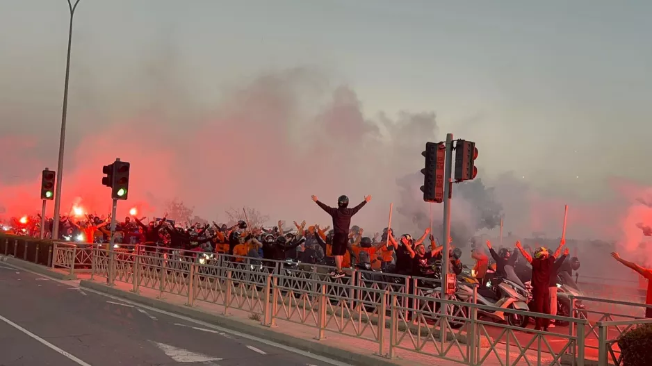 (ΒΙΝΤΕΟ-ΦΩΤΟΣ kerkida) Πορτοκαλί... χαμός στο ΓΣΠ!