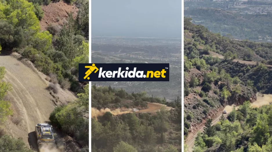 (Βίντεο kerkida)Υπέροχα πλάνα από το Ράλλυ Κύπρου