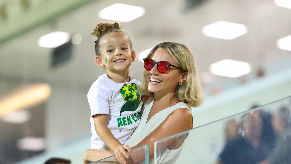 Οικογενειακές στιγμές στην "AEK Arena"