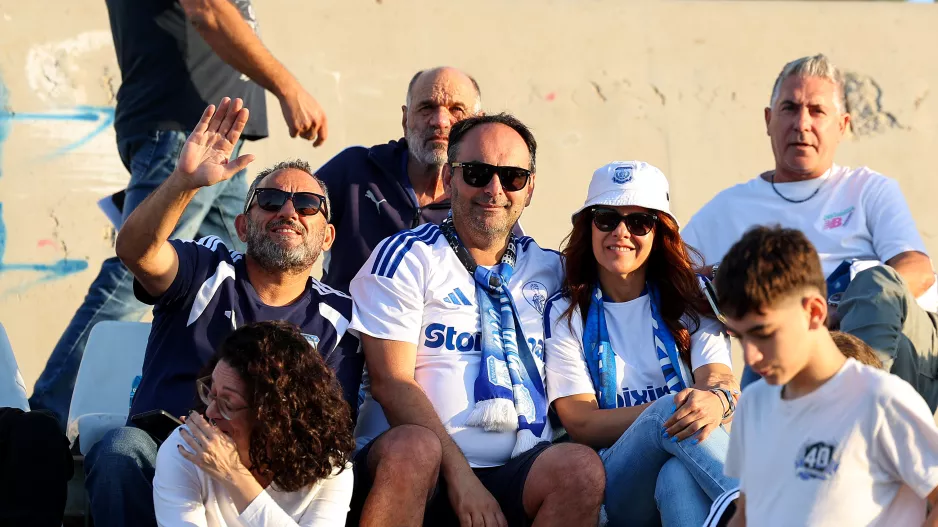 Το «κυανόλευκο» ζευγάρι…