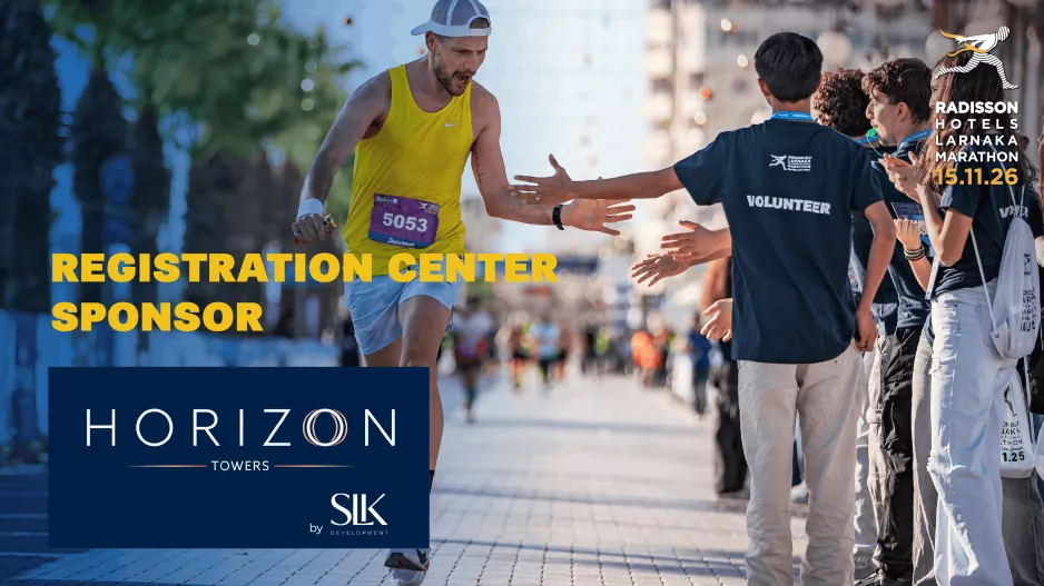 Το Horizon Towers της SLK Development χορηγός του Radisson Hotels Larnaka Marathon