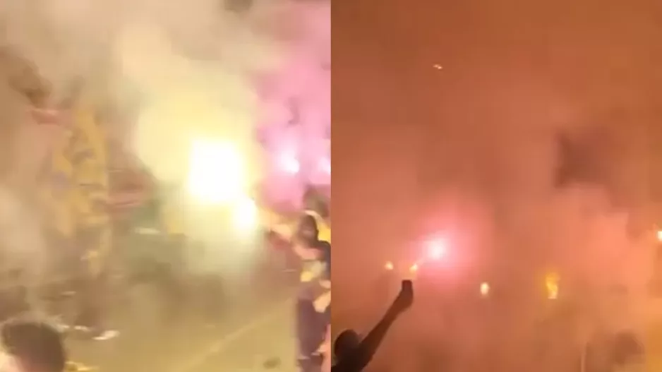 (Βίντεο kerkida) / Pyro Show και "Χρόνια πολλά αγάπη μου γλυκιά" 