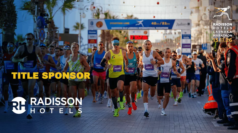 Τα Radisson Hotels αναλαμβάνουν την Ονομαστική Χορηγία του Μαραθωνίου Λάρνακας 2026