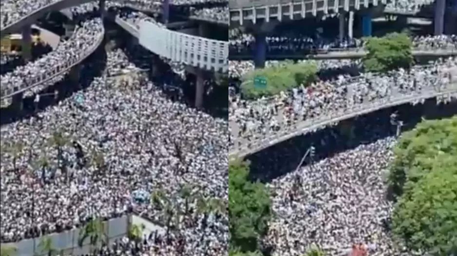 (ΒΙΝΤΕΟ) Όλη η Αργεντινή στους δρόμους για τον Μέσι!
