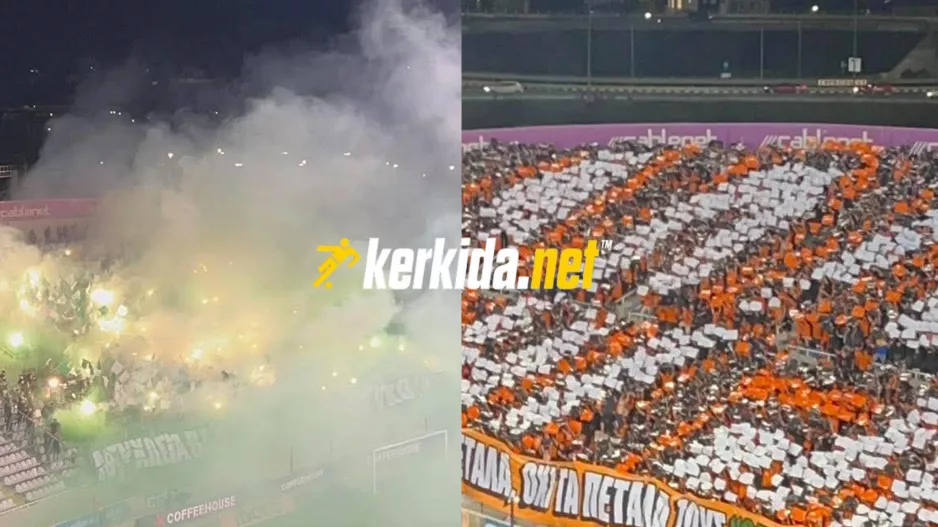 (ΒΙΝΤΕΟ kerkida) Εντυπωσιακές υποδοχές... και "καυτή" ατμόσφαιρα στο ΓΣΠ!