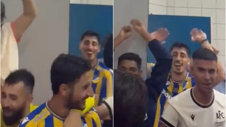 Προεδρικό... βίντεο/ Το πάρτι στα αποδυτήρια μετά τη νίκη στο "αιώνιο"