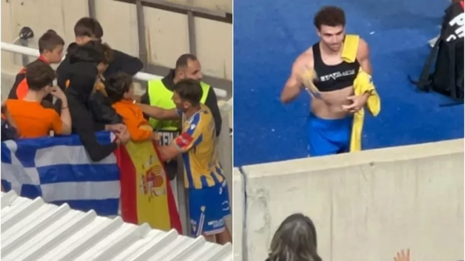 Αυτόγραφα, φανέλες και χειροκρότημα! (Βίντεο Kerkida)