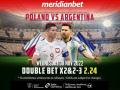 Δυνατή μάχη Πολωνία - Αργεντινή στο online betting της Meridianbet