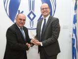 Ο Πρόεδρος του ΚΟΑ συναντήθηκε με τον Γενικό Γραμματέα της FIBA