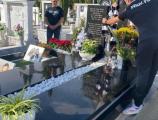 Αντιπροσωπεία του ΠΑΟΚ επισκέφθηκε τον τάφο του άτυχου Νάσου Κωνσταντίνου (Φώτος)