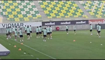 Η τελευταία προπόνηση της ΑΕΚ πριν την Beitar