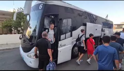 Άφιξη αποστολής Καρμιώτισσας στο "ΠΑΠ"