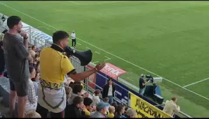 Krasava ΕΝΥ οπαδοί στον αγώνα με την Καρμιώτισσα