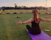 Μάθημα yoga στον ΑΣΙΛ (φώτος)