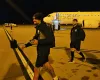 Πλάνα απ' την άφιξη της Εθνικής (Βίντεο Kerkida)