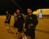 (Φώτος Kerkida) Η άφιξη της Εθνικής μας