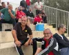 Νικολάκης Νικολάου και Ιβάν Ντισιάνσκι δίπλα στην "Αθάνατη"