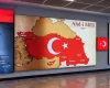 Κύπρος, Ρόδος και Δ. Θράκη στη "μεγάλη Τουρκία"/Ο χάρτης σε υπόγεια διάβαση της Κωνσταντινούπολης