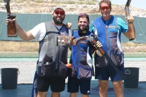 Ο Άδωνης Μυλωνάς κέρδισε  το «Κύπελλο Πάφου» στο τραπ (φώτος)
