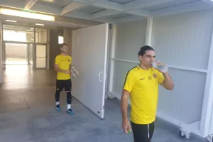 Η προπόνηση της ΑΕΛ στην "ΑΡΕΝΑ" (Φώτος/Βίντεο)