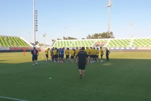 Η προπόνηση της ΑΕΛ στην "ΑΡΕΝΑ" (Φώτος/Βίντεο)