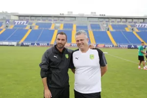 (ΦΩΤΟΣ) Προπόνηση στην Vivacom Arena