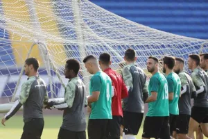 (ΦΩΤΟΣ) Προπόνηση στην Vivacom Arena